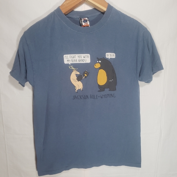 Funny shirt from Jackson hole, whether you been there or not, it is great - Picture 1 of 5